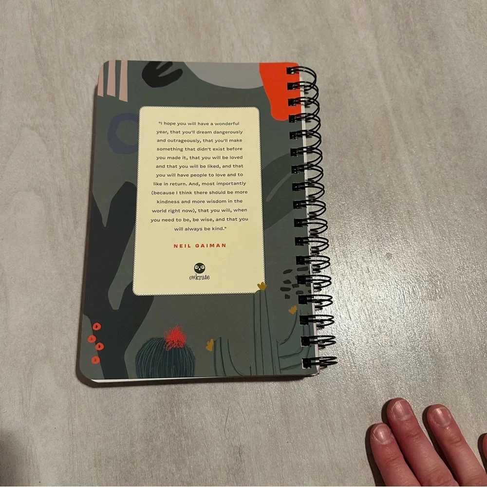 Owlcrate Reading Planner